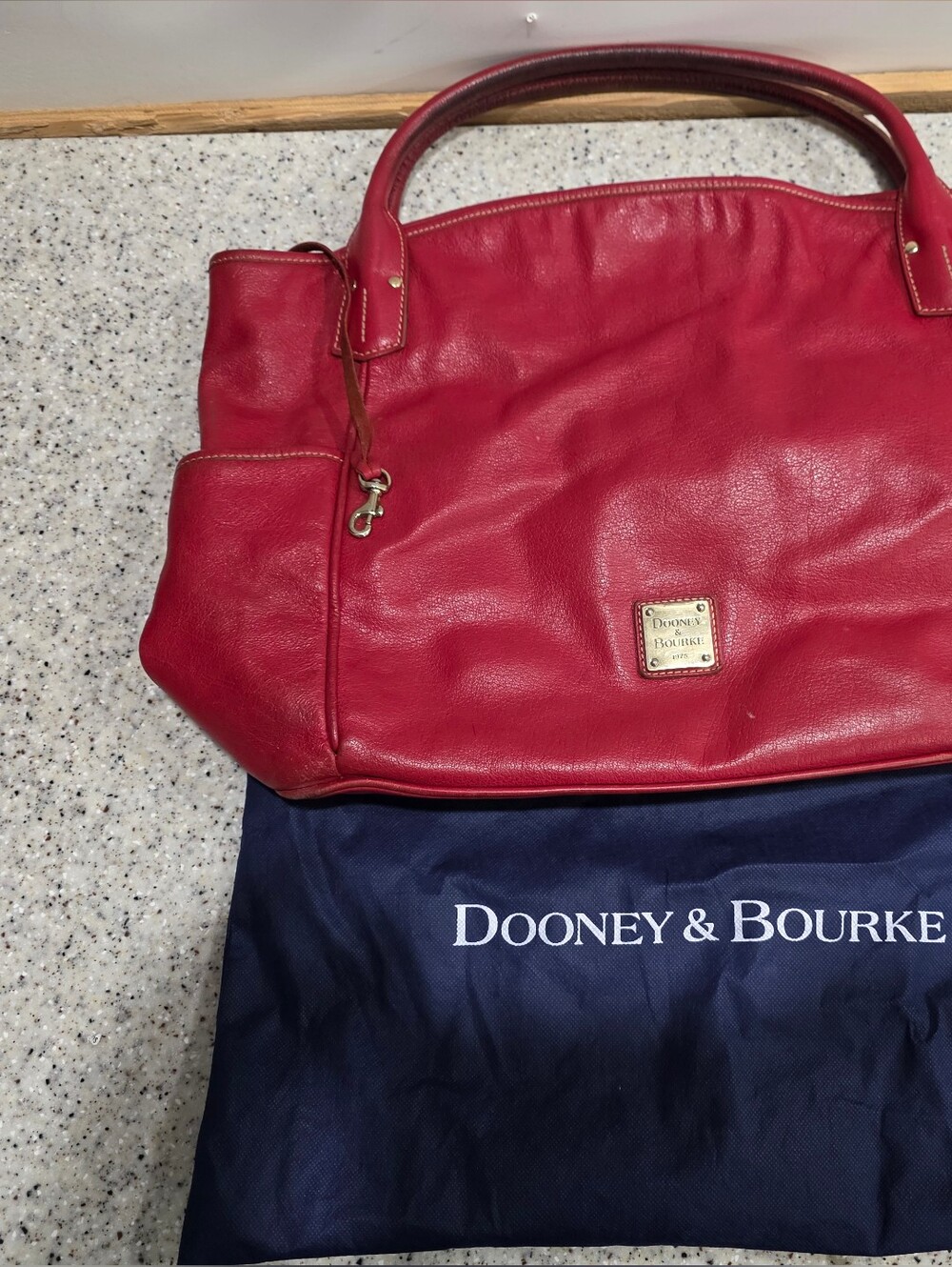 Vintage Dooney & Bourke Kristen Leather Tote